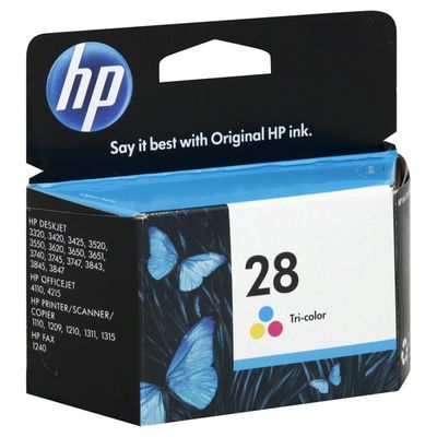 Hewlett Packard Ink Cartridge Tri Color 28 1 Each Instacart