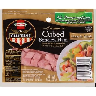 Hormel Cure Cubed Boneless Ham Oz Instacart