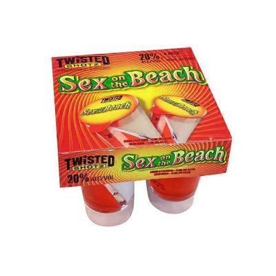 Twisted Shotz Sex On The Beach Cocktail Shots Ml Instacart