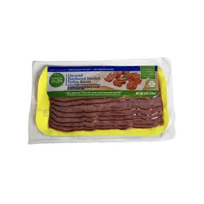 Simple Truth Uncured Hardwood Smoked Turkey Bacon Oz Instacart