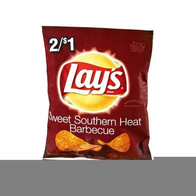 Lay S Sweet Southern Heat Barbecue Flavored Potato Chips 1 25 Oz