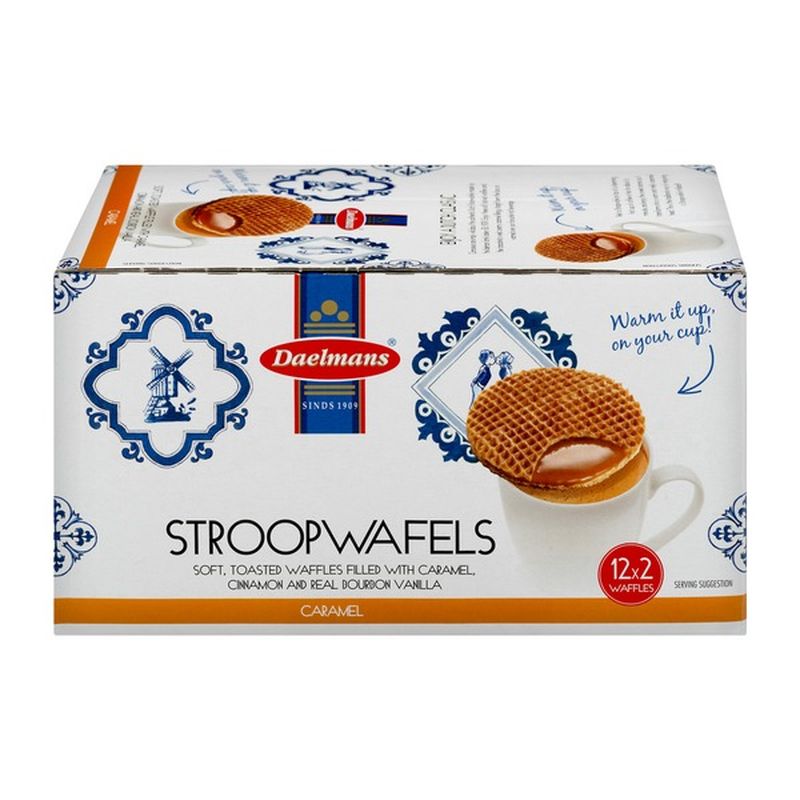 Daelmans Jumbo Caramel Stroopwafels Duo Pack Oz Instacart