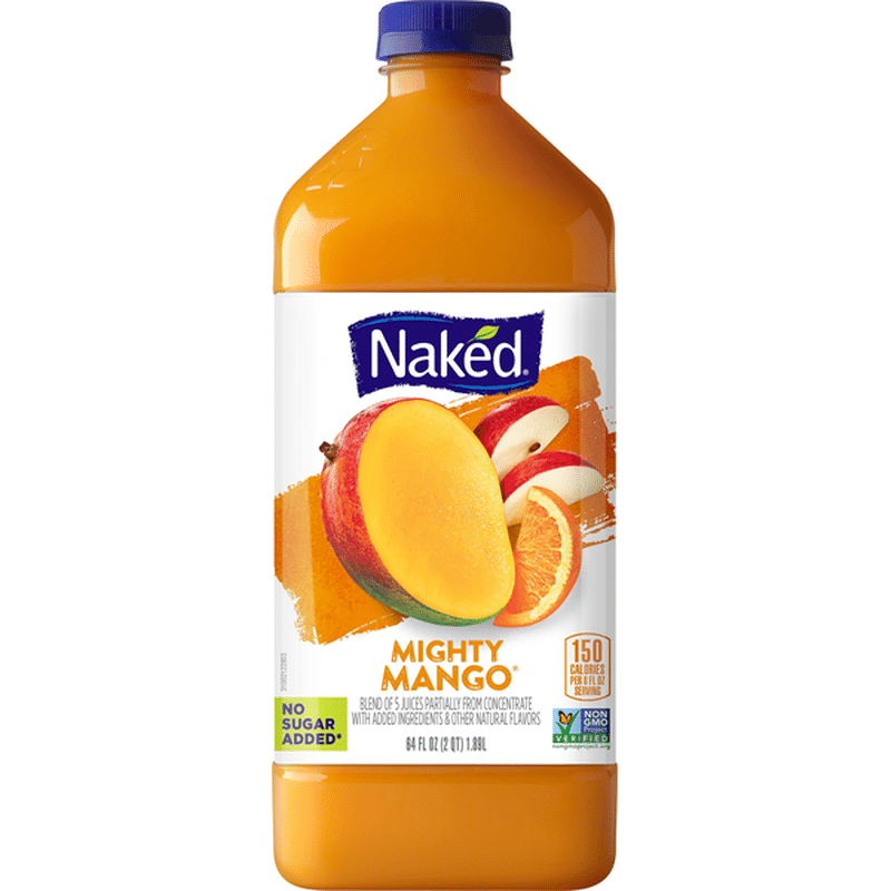 Naked Pure Fruit Mighty Mango Smoothie 64 Fl Oz From Publix Instacart