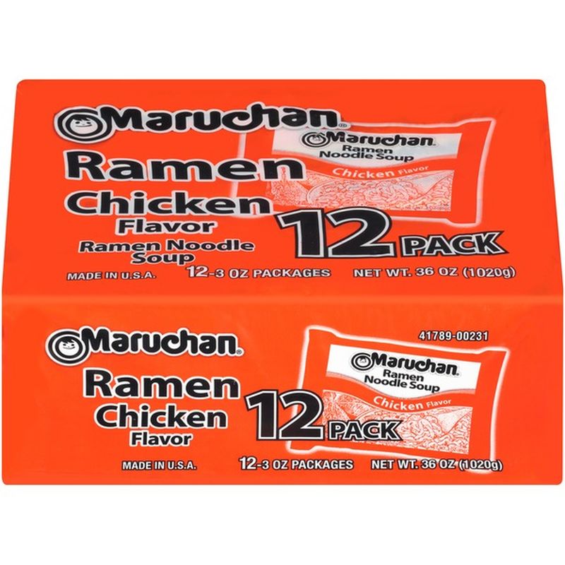 Maruchan Ramen Noodle Soup Chicken Flavor Oz From Aldi Instacart 36864