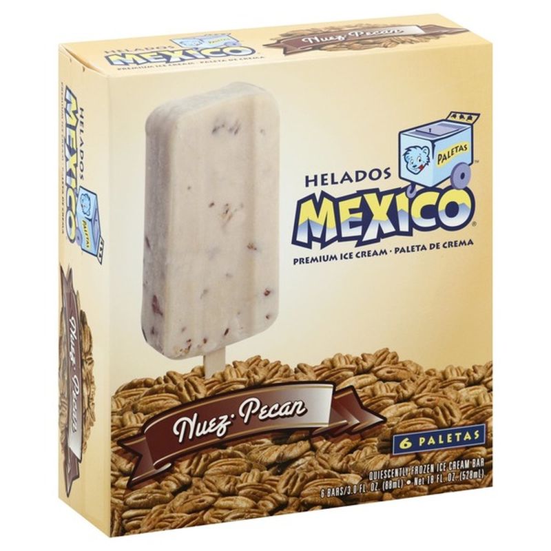 Helados Mexico Ice Cream Bar Pecan Fl Oz From Stater Bros Instacart