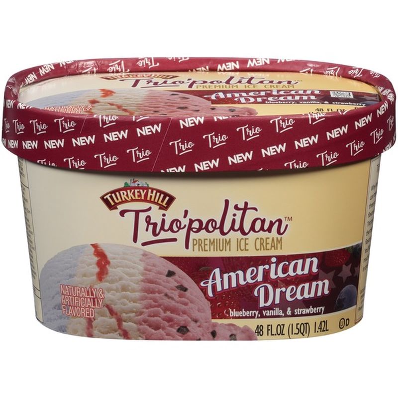 Turkey Hill Triopolitan American Dream Ice Cream Oz Instacart