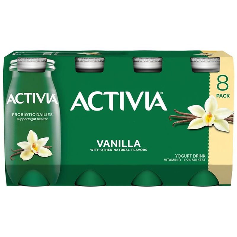 Activia Probiotic Dailies Vanilla Yogurt Drink Fl Oz From Safeway