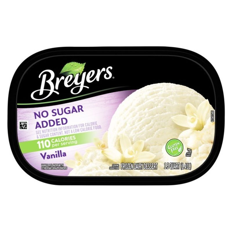 Breyers Frozen Dairy Dessert Vanilla Oz From Lunardis Markets