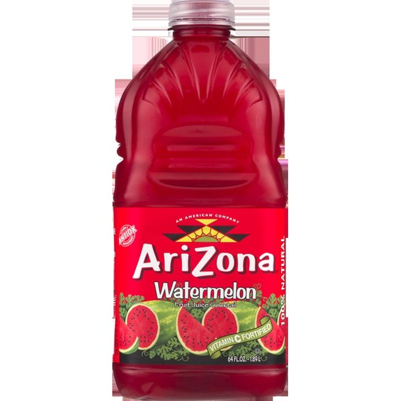 Arizona Fruit Juice Cocktail Watermelon Fl Oz Instacart