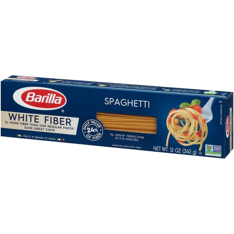 Barilla White Fiber Pasta Spaghetti Oz Instacart