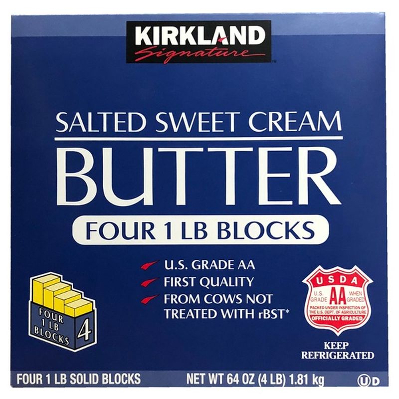 Kirkland Signature Salted Sweet Cream Butter X Lb Lb Instacart