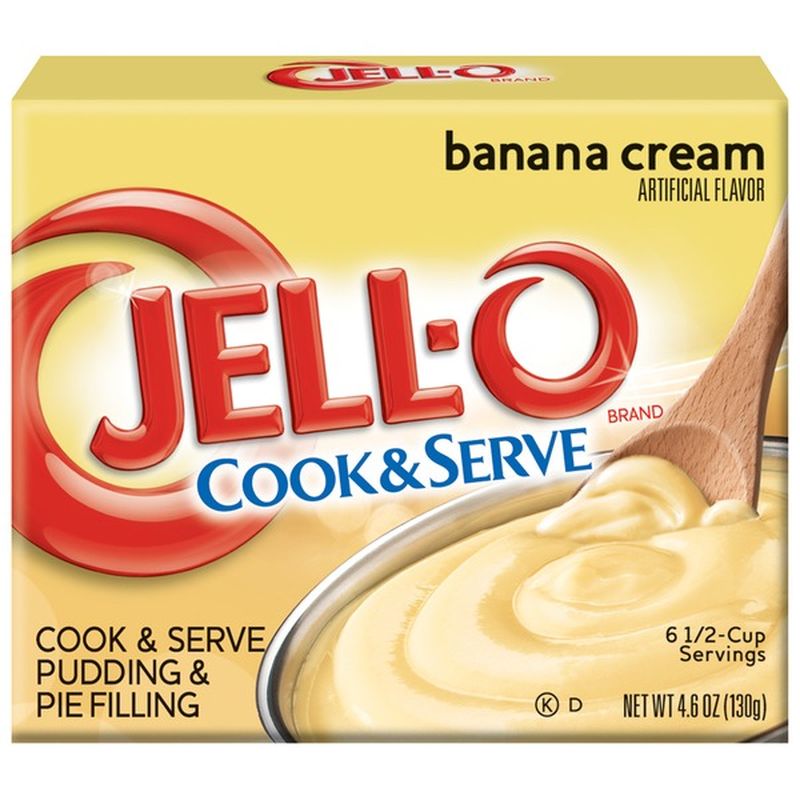 Jell O Cook Serve Banana Cream Pudding Pie Filling Oz From H 47760 Hot Sex Picture