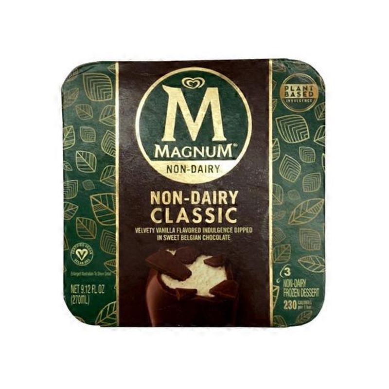 Magnum Classic Non Dairy Frozen Dessert 3 Ct From Food4Less Instacart