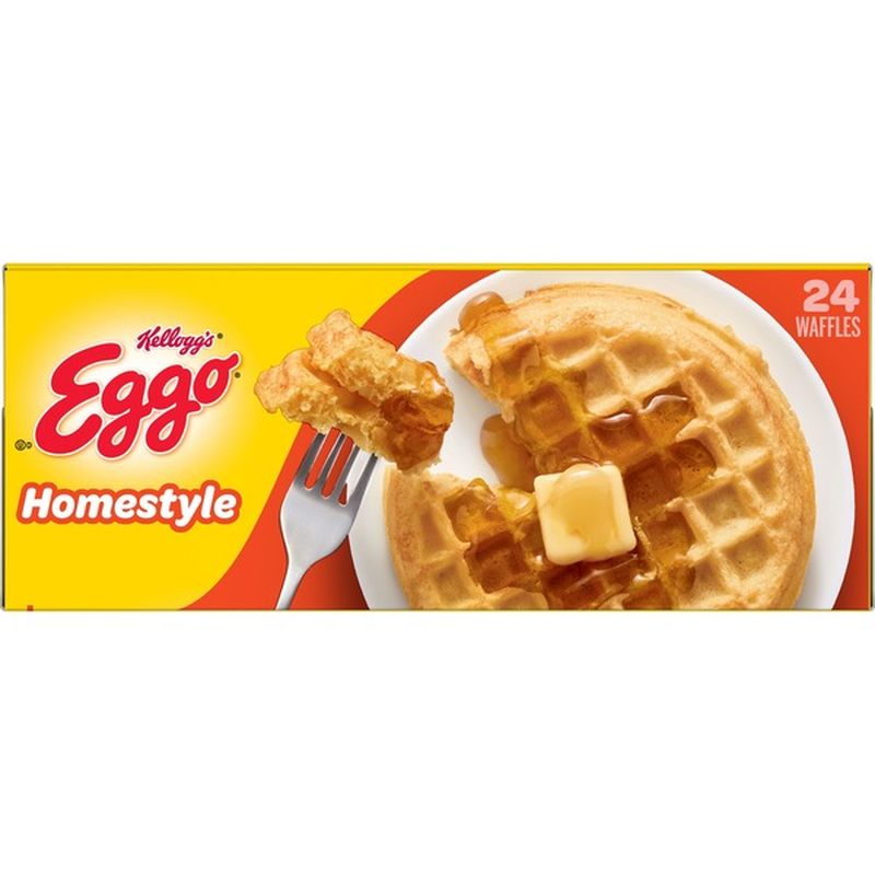 Kellogg S Eggo Frozen Waffles Homestyle Ct Instacart