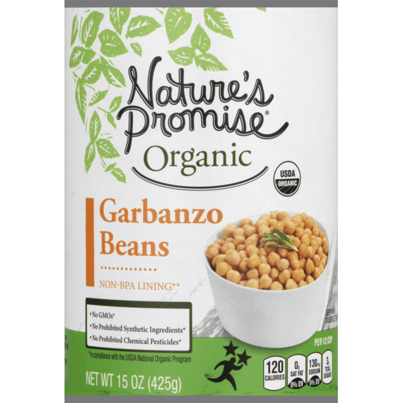 Nature S Promise Organic Garbanzo Beans Oz Instacart