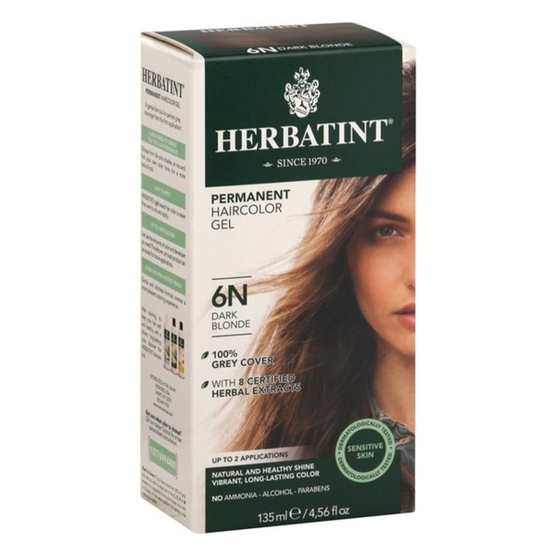 Herbatint Haircolor Gel Permanent Dark Blonde N Fl Oz Instacart