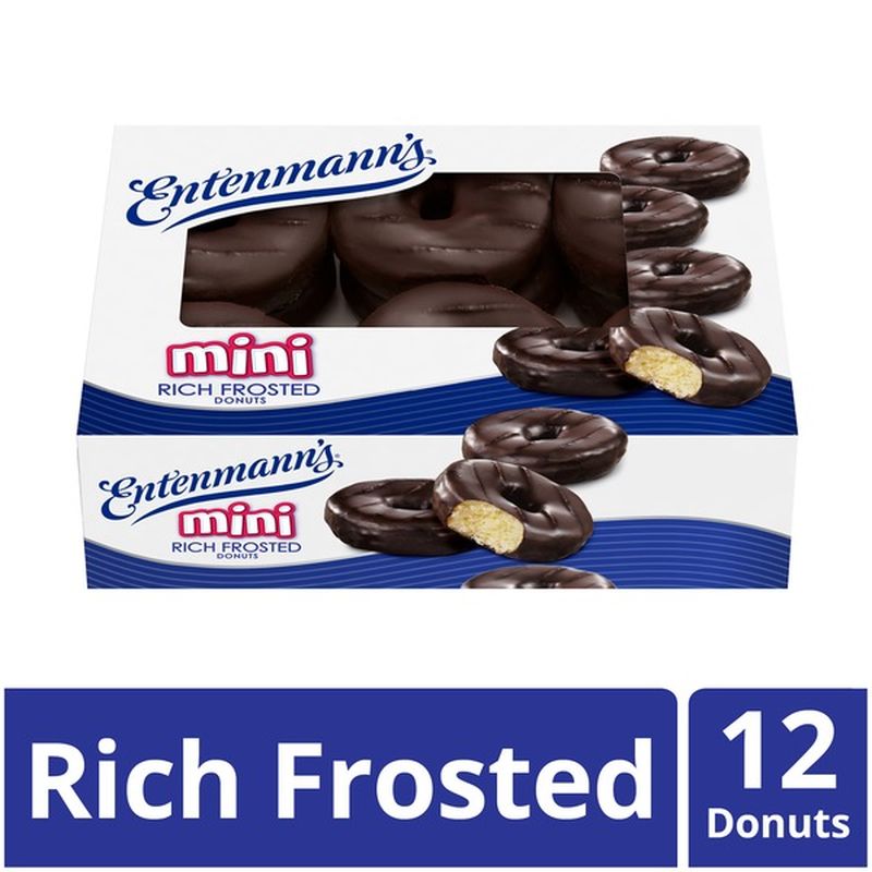 Entenmann S Mini Rich Frosted Donuts 14 Oz From Shoppers Instacart