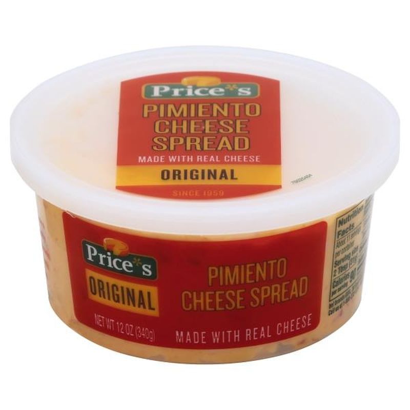 Price S Original Pimiento Cheese Spread 12 Oz Instacart