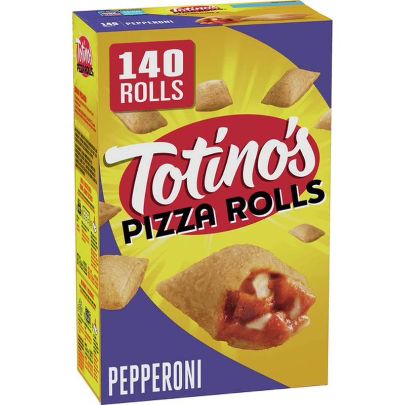 Totino S Pizza Rolls Pepperoni 140 Rolls Frozen 69 2 Oz Instacart