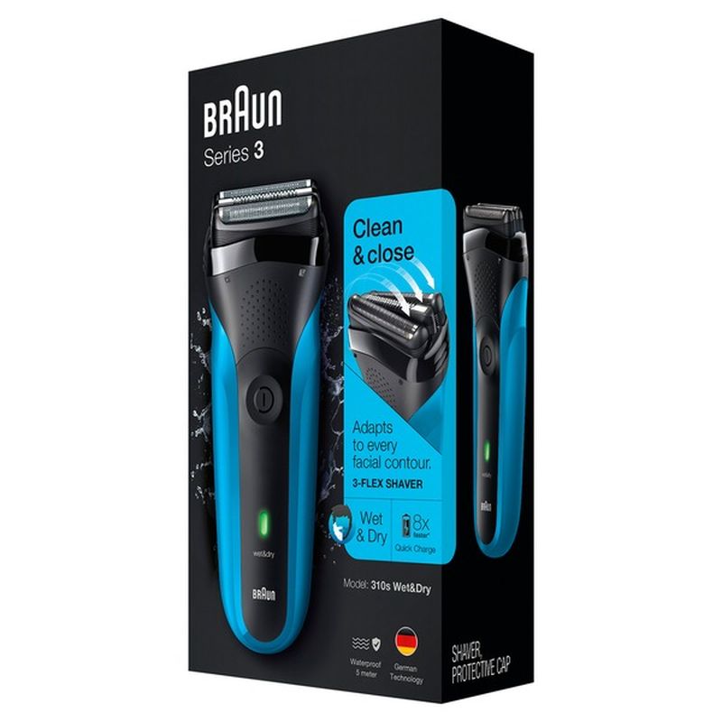 Braun Series S Wet Dry Electric Shaver For Men Rechargeable