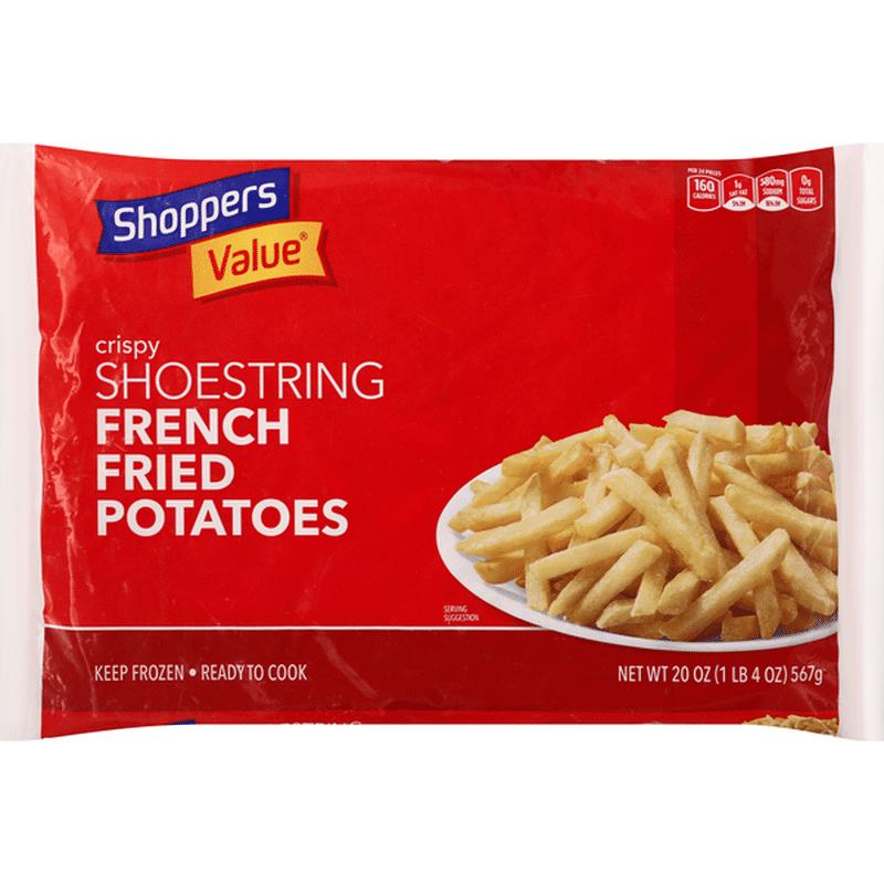 Shoppers Value French Fried Potatoes Crispy Shoestring Oz