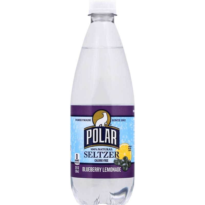 Polar Seltzer 100 Natural Blueberry Lemonade 20 Oz Instacart