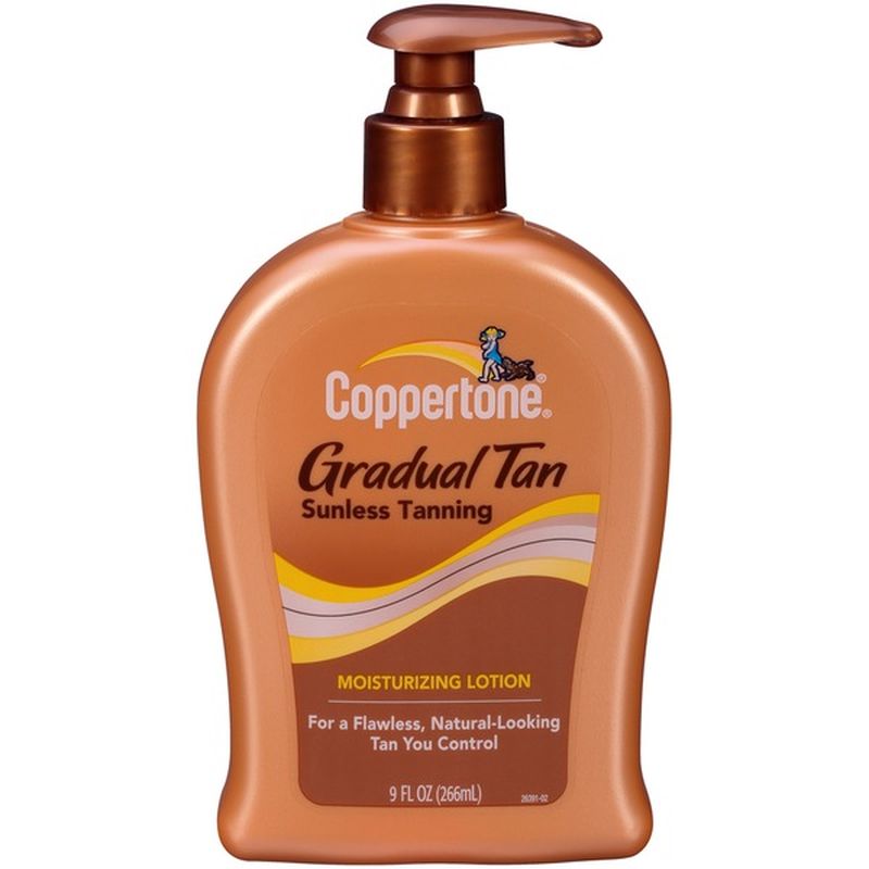 Coppertone Gradual Tan Sunless Tanning Moisturizing Lotion Fl Oz