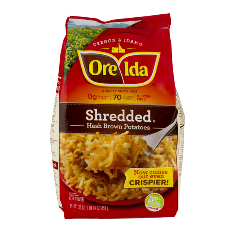 Ore Ida Shredded Hash Brown Potatoes 30 Oz From Stop Shop Instacart