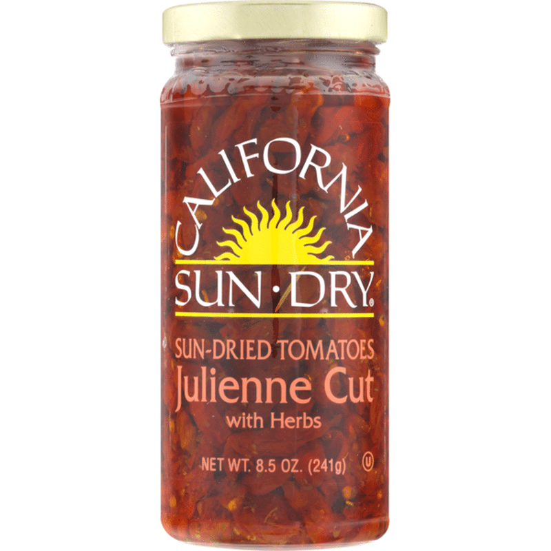 California Sun Dry Sun Dried Tomatoes Sun Dried Tomatoes Juliene Cut