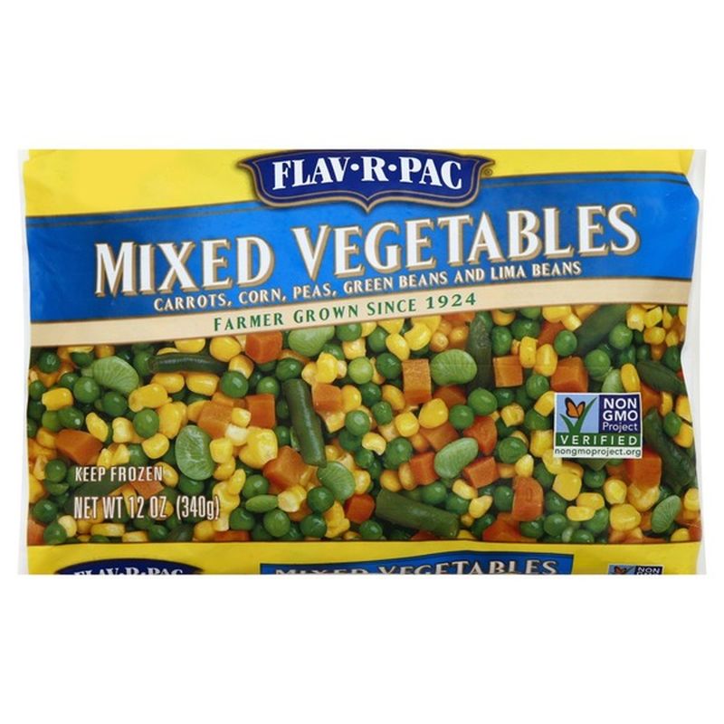 Flav R Pac Frozen Mixed Vegetables Oz Instacart