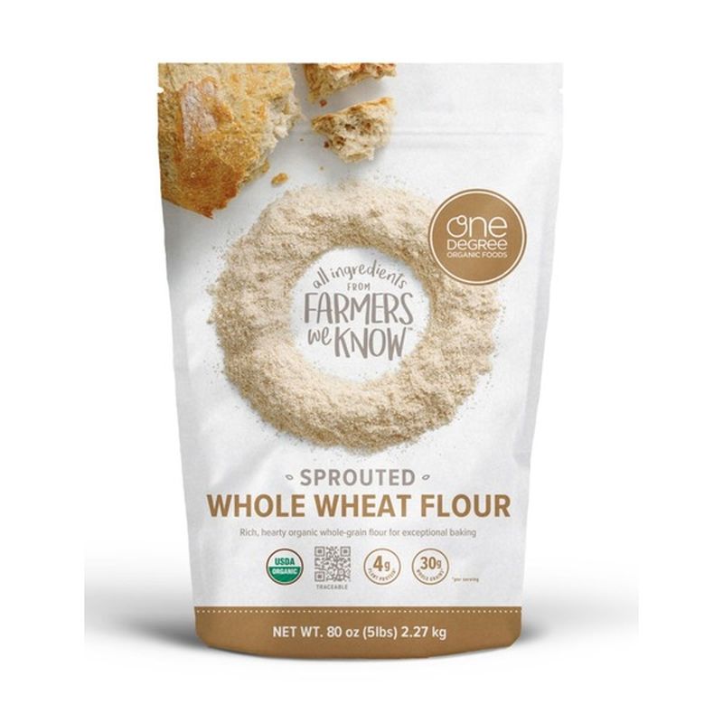 One Degree Organics Organic Sprouted Whole Wheat Flour Lb From