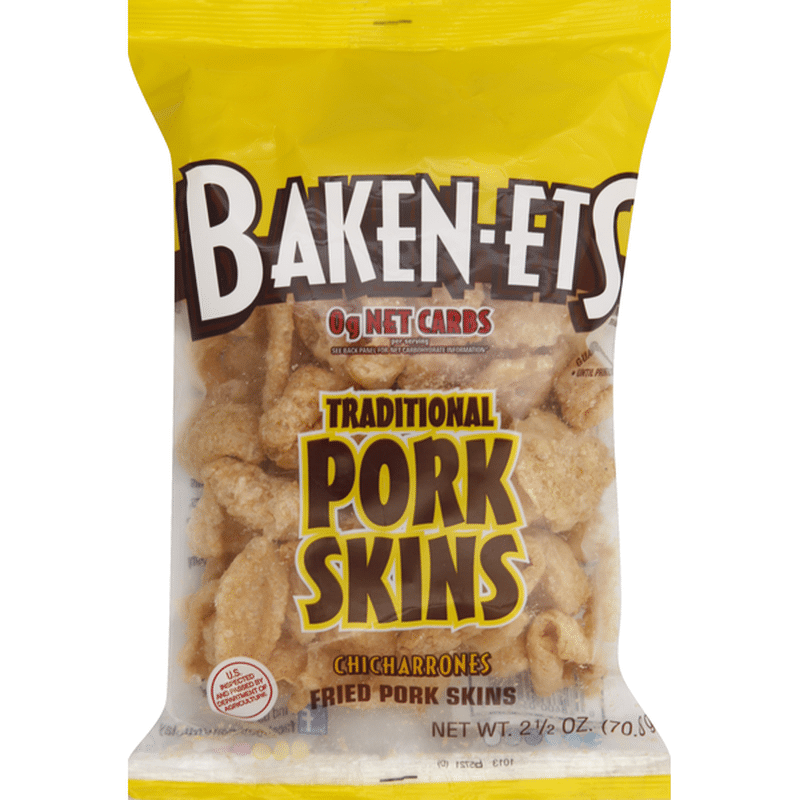 Baken Ets Chicharrones Traditional Fried Pork Skins G Instacart