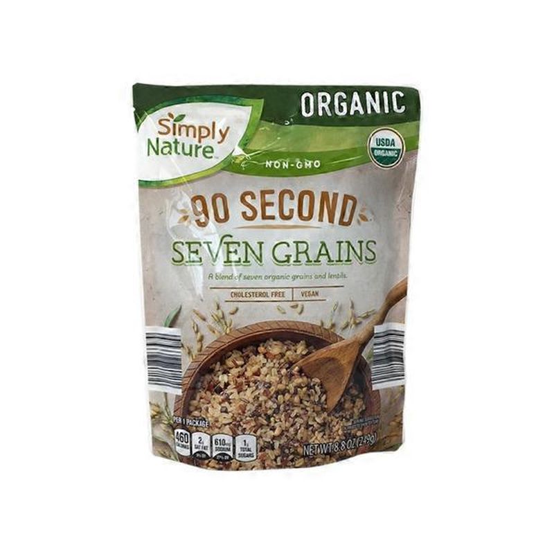 Simply Nature Organic Seven Grains Oz Instacart