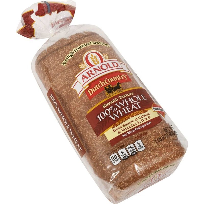 Brownberry Arnold Oroweat Dutch Country 100 Whole Wheat Bread 24 Oz