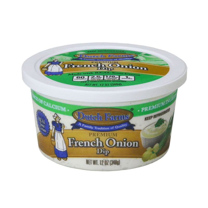 Dutch Farms Dip French Onion 12 Oz Instacart