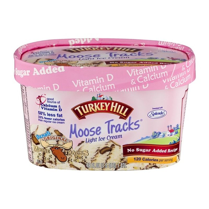 Turkey Hill Denali Original Moose Tracks Light No Sugar Added Recipe