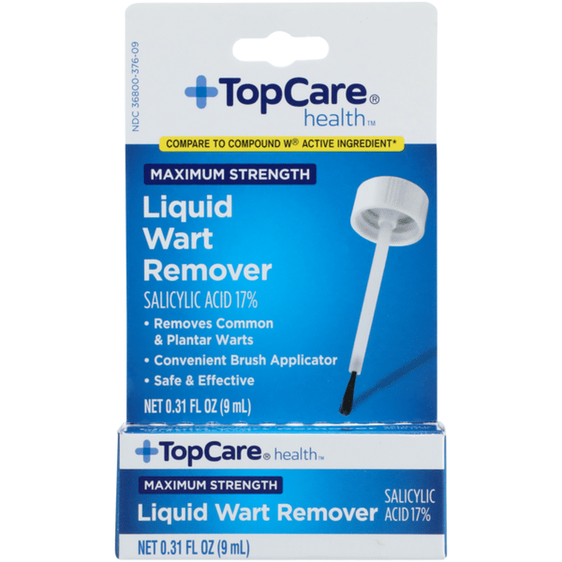 Top Care Maximum Strength Wart Remover Salicylic Acid Liquid