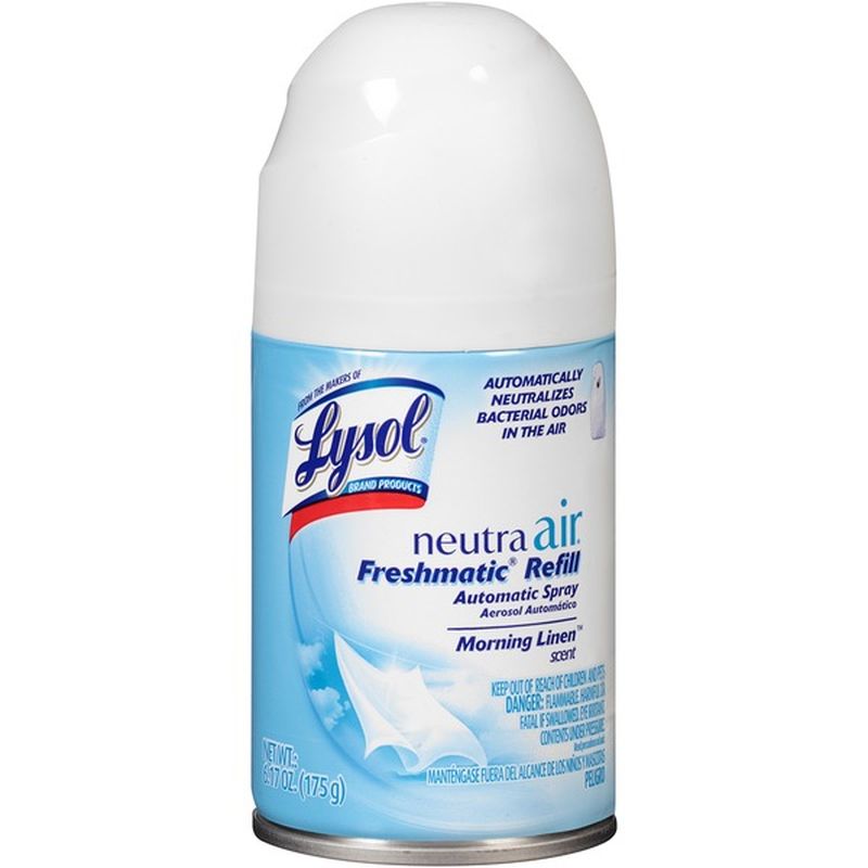 Lysol Neutra Air Morning Linen Scent Freshmatic Refill Oz