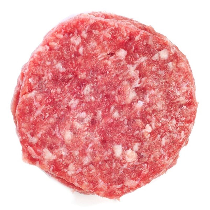 Lean Fat Ground Beef Round Patty Lb Instacart Sexiz Pix