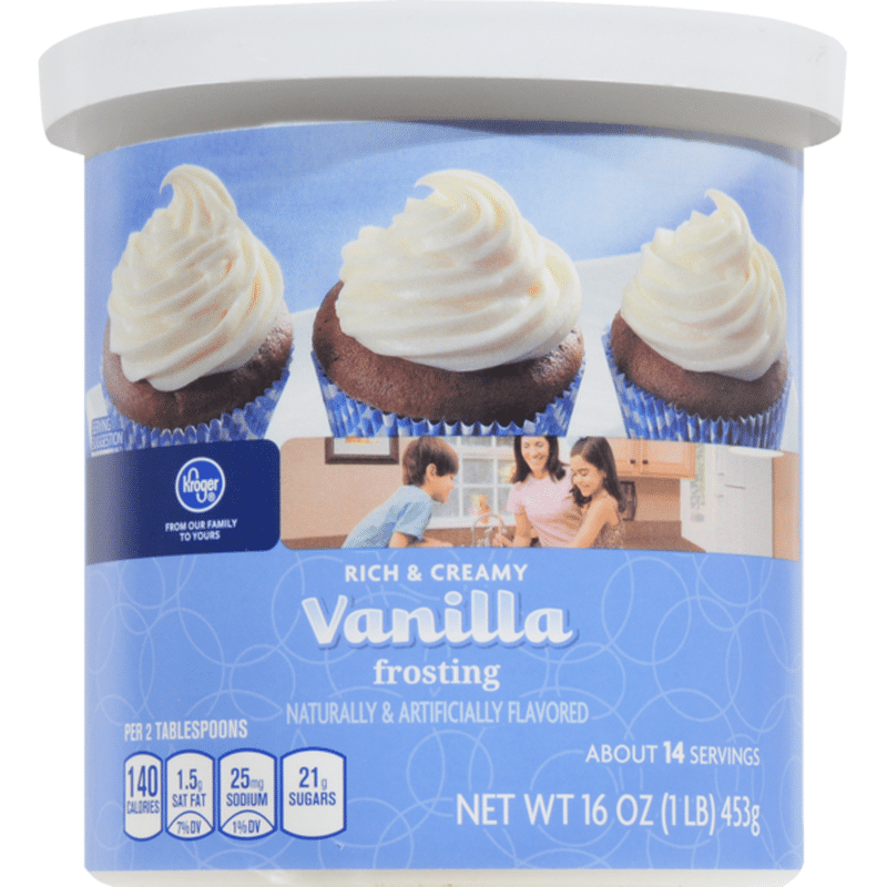 Kroger Vanilla Frosting 16 Oz Instacart