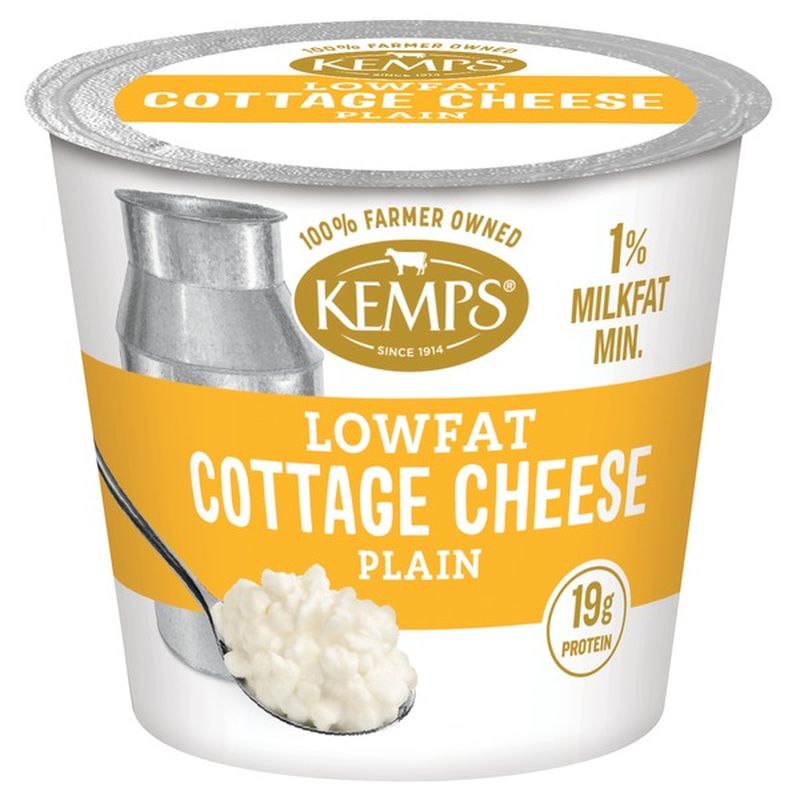 Kemps Singles 1 Lowfat Cottage Cheese 6 Oz Instacart