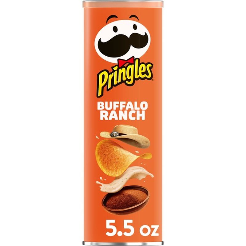 Pringles Potato Crisps Chips Buffalo Ranch 5 5 Oz Instacart