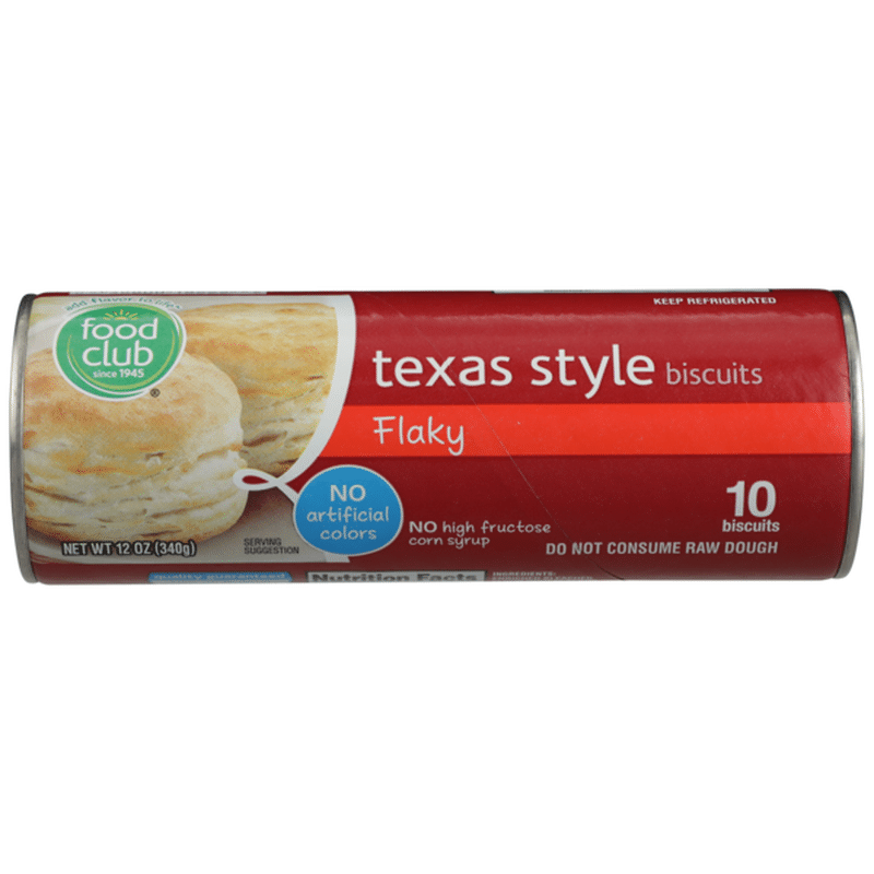 Food Club Flaky Texas Style Biscuits 12 Oz Instacart