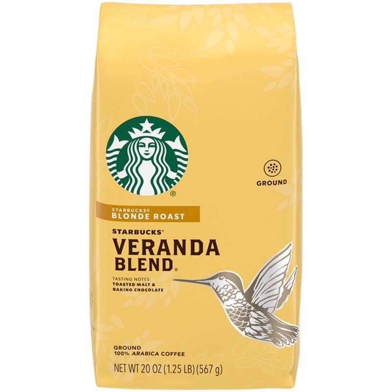 Starbucks Veranda Blend Blonde Roast Ground Coffee 20 Oz From Safeway