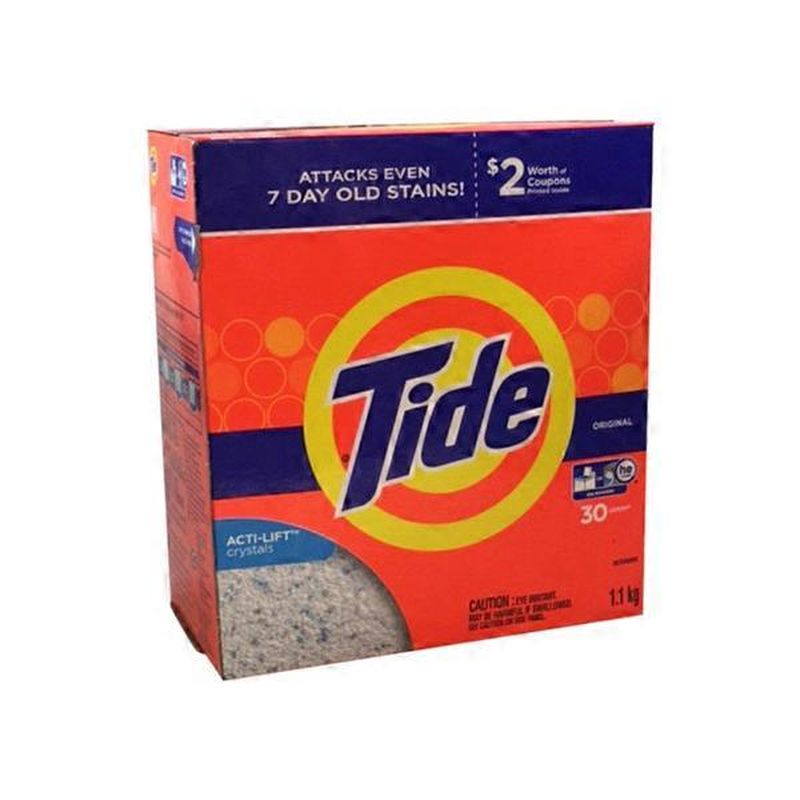 Tide Powder Laundry Detergent Original 1 1 Kg Instacart