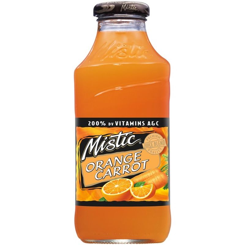 Mistic Orange Carrot Juice Drink 16 Fl Oz Instacart