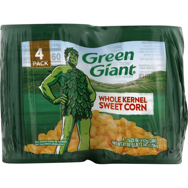 Green Giant Sweet Corn Whole Kernel 4 Pack 15 25 Oz Instacart