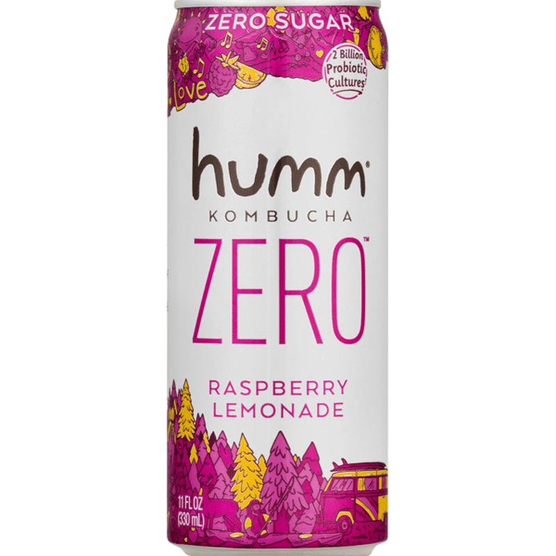 Humm Probiotic Kombucha Zero Sugar Raspberry Lemonade Oz Instacart