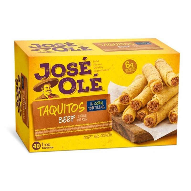 Jose Ole Taquitos In Corn Tortillas Beef 40 Each Instacart