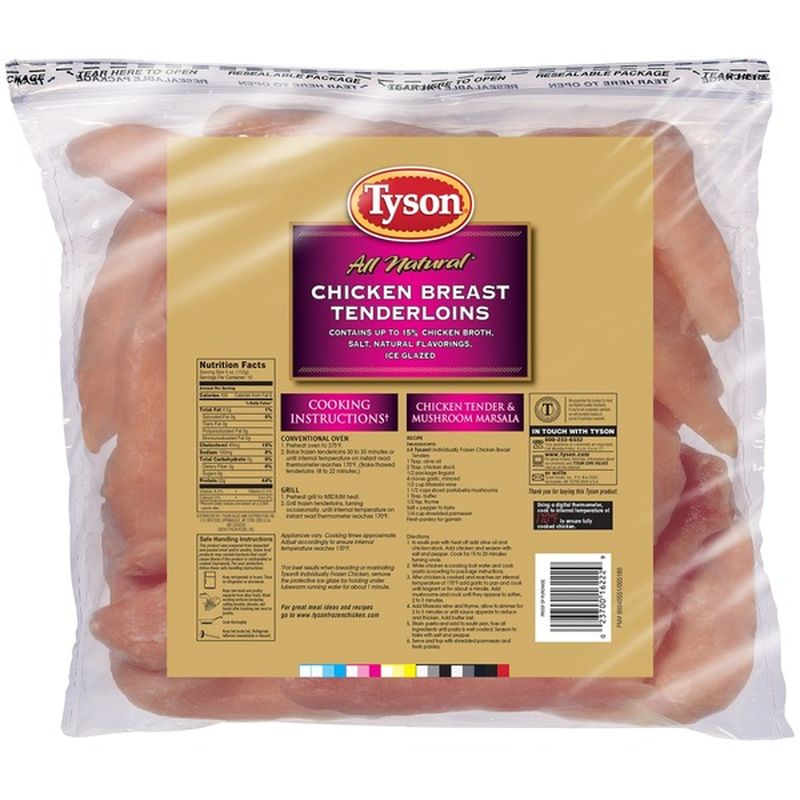 Tyson Boneless Skinless Chicken Breast Tenderloins Lb From 13688 Hot Sex Picture